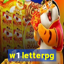 w1 letterpg